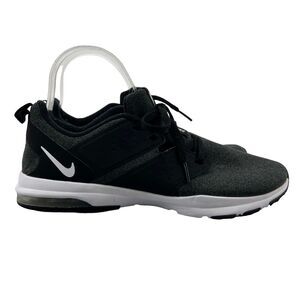 Nike Air Bella Trainers Womens 8.5 Black Gray Running Walking Sneakers 924338